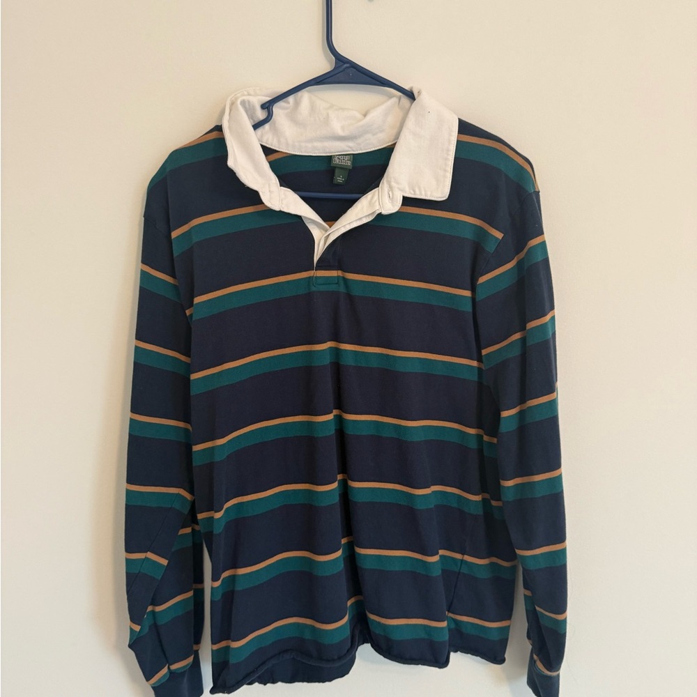 Wild Fable Multicolor Striped Rugby Shirt